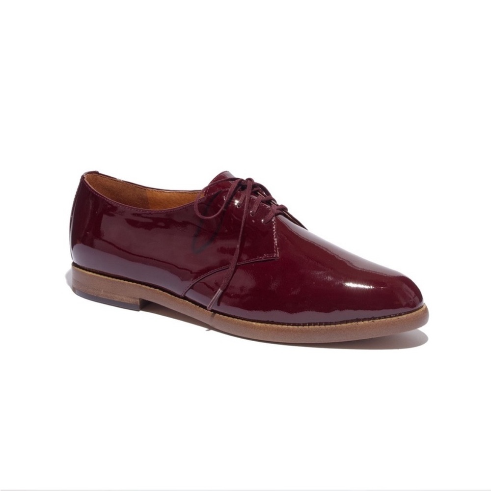 Madewell Patent Bobbie Oxfords Sz 8